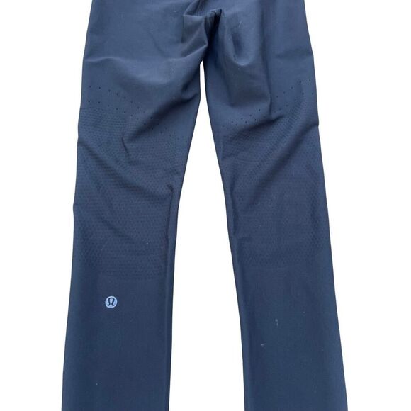 LULULEMON ATHLETICA LW5BBNSS Black Leggings Size 6 Design With Holes - Picture 7 of 7